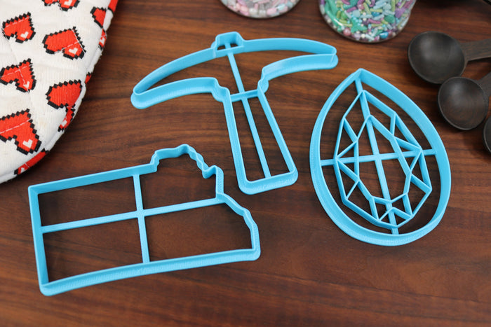 Montana Cookie Cutters - Cinnamon Rolls, Cut Sapphire, Huckleberry, Montana Outline- MT Gift Idea
