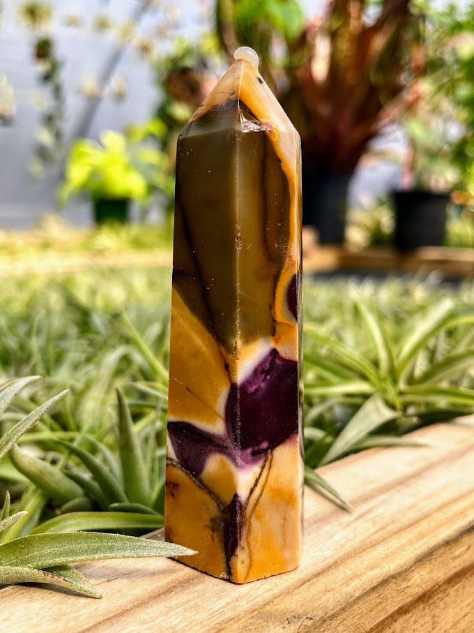 Mookaite Crystal Point