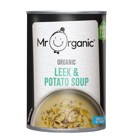 Mr Organic Leek & Potato Soup 400g