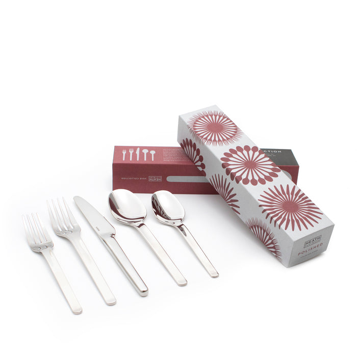 Heath Flatware Muir Flatware in Polished (5 piece setting)