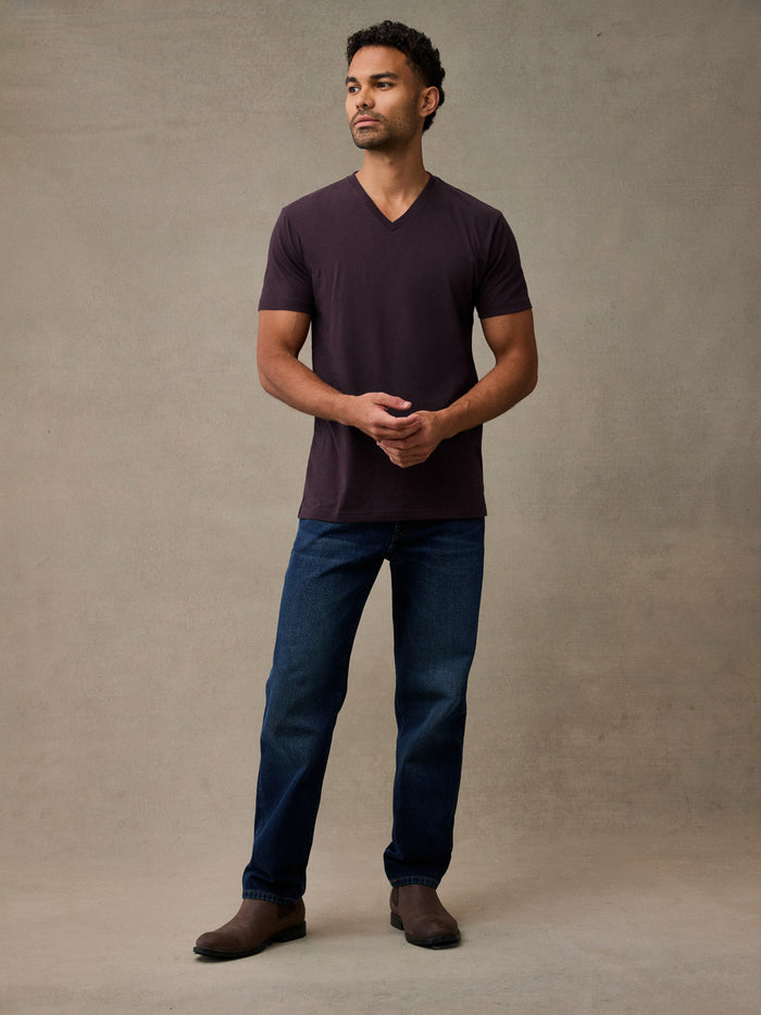 Mulberry V-Neck