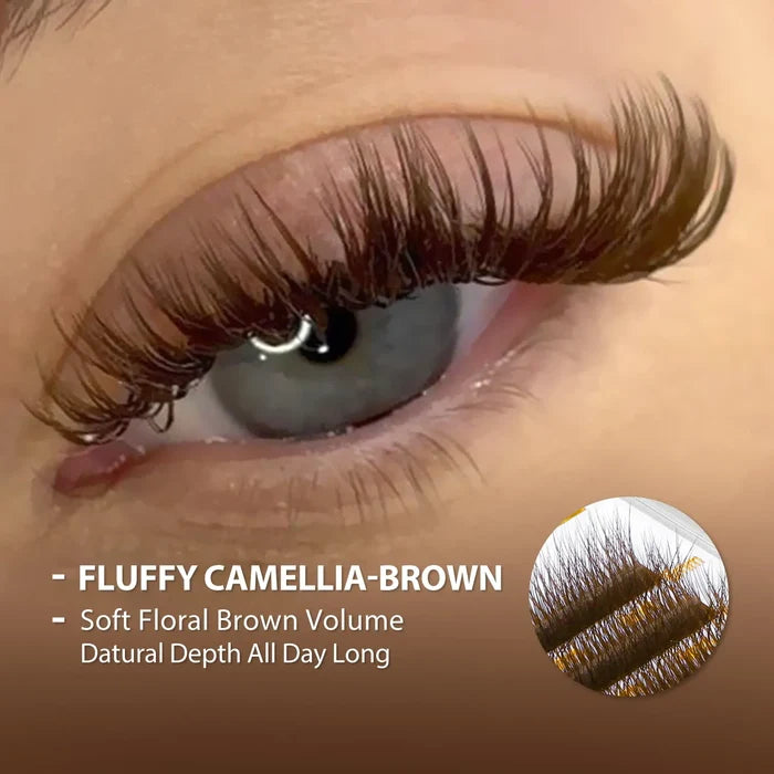5D Flully Multi-layered Camellia Lashes 0.07mm| Swaniya Lashes