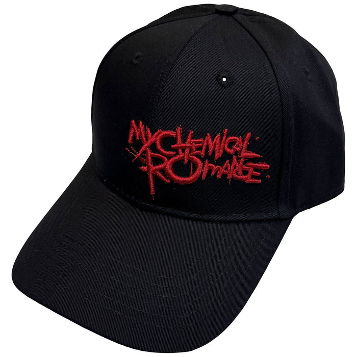 MY CHEMICAL ROMANCE - BLACK PARADE LOGO - Baseball Cap Black