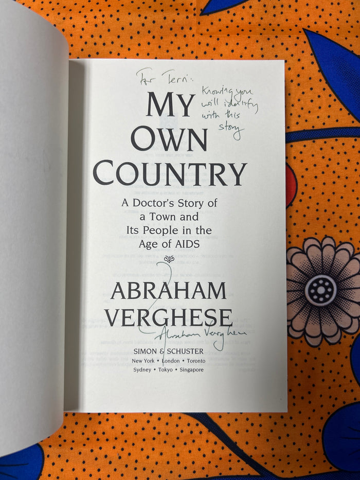 My Own Country by Abraham Verghese