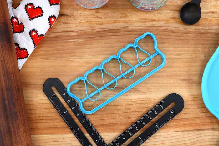 Nail Care Cookie Cutters - Nail Brush, Nail File, Nail Polish, Polish Brush, Toe Seperator - Pedicure Cookie Cutter, Manicure Cookie Cutter