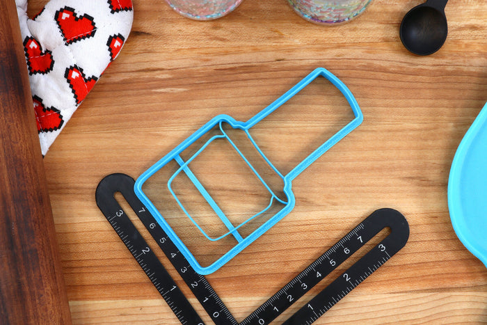 Nail Care Cookie Cutters - Nail Brush, Nail File, Nail Polish, Polish Brush, Toe Seperator - Pedicure Cookie Cutter, Manicure Cookie Cutter
