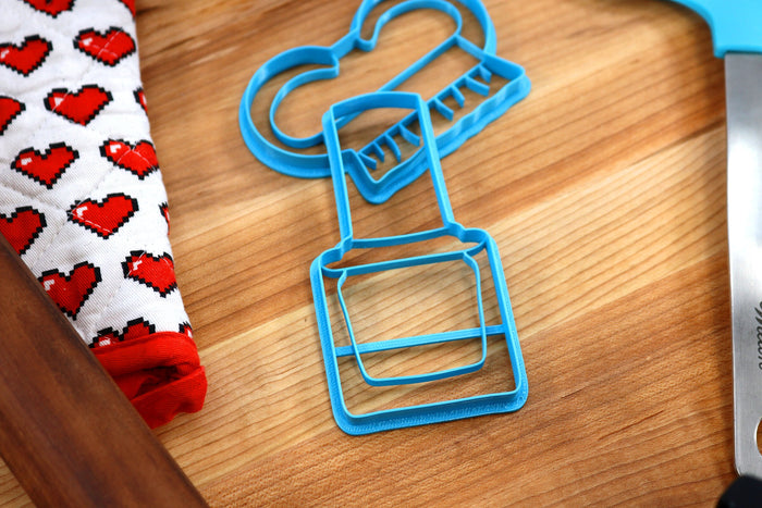 Nail Care Cookie Cutters - Nail Brush, Nail File, Nail Polish, Polish Brush, Toe Seperator - Pedicure Cookie Cutter, Manicure Cookie Cutter