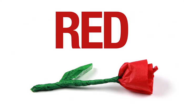 Napkin Rose Kit - Includes 50 Red/Green Napkins and Digital Download!