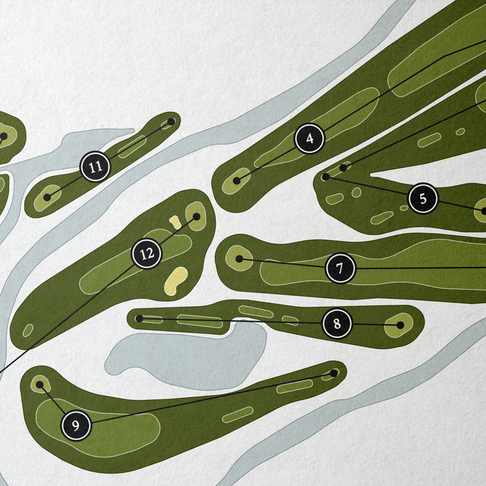 Nashville National Golf Links | Golf Course Map | Close+Up