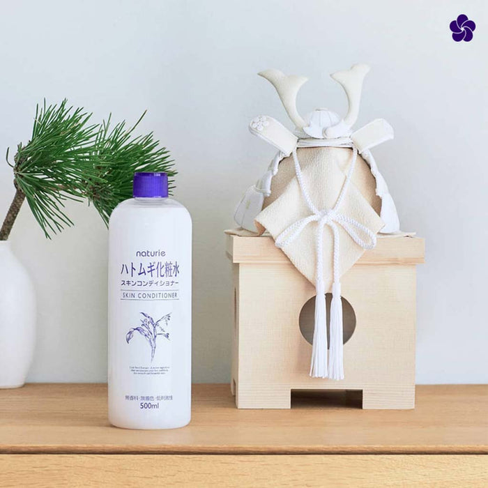 Naturie Hatomugi Skin Conditioner. Japanese Toner Lotion. Murasaki Cosmetics. Japanese Skincare Shop Europe