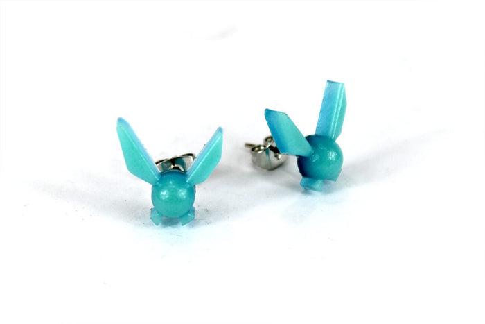 Zelda Earrings Glow in the Dark Navi -Stainless Steel Stud- Legend of Zelda Breath of the Wild  - Nintendo/Zelda Gift