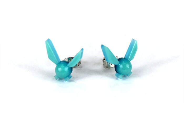 Zelda Earrings Glow in the Dark Navi -Stainless Steel Stud- Legend of Zelda Breath of the Wild  - Nintendo/Zelda Gift