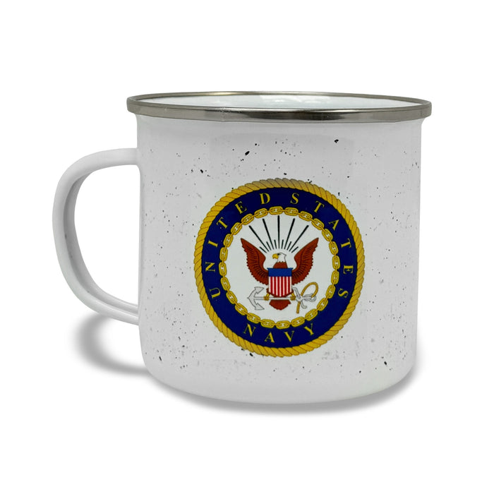 Navy Camp Mug