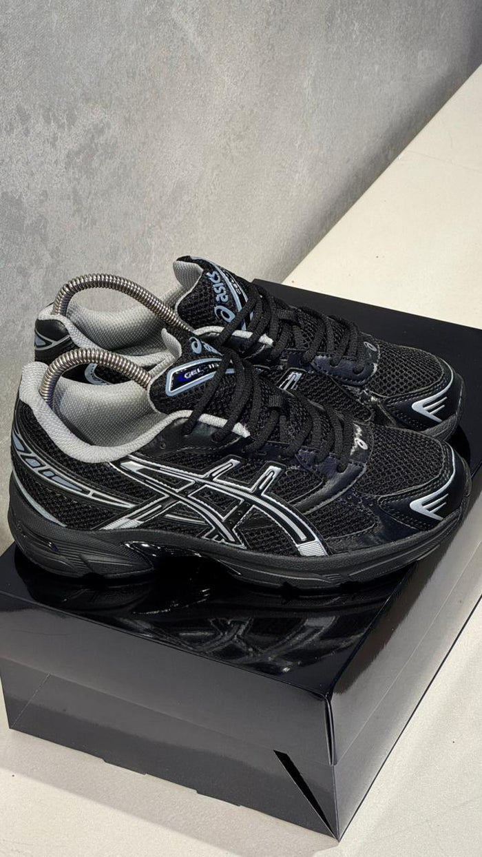 ASICS NEGRO PLATA