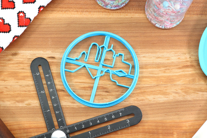 Nevada Cookie Cutters - Area 51, Las Vegas Sign, Las Vegas Skyline, Nevada State, Slot Machine - NV Gift Idea