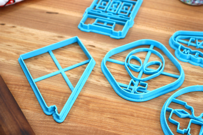 Nevada Cookie Cutters - Area 51, Las Vegas Sign, Las Vegas Skyline, Nevada State, Slot Machine - NV Gift Idea