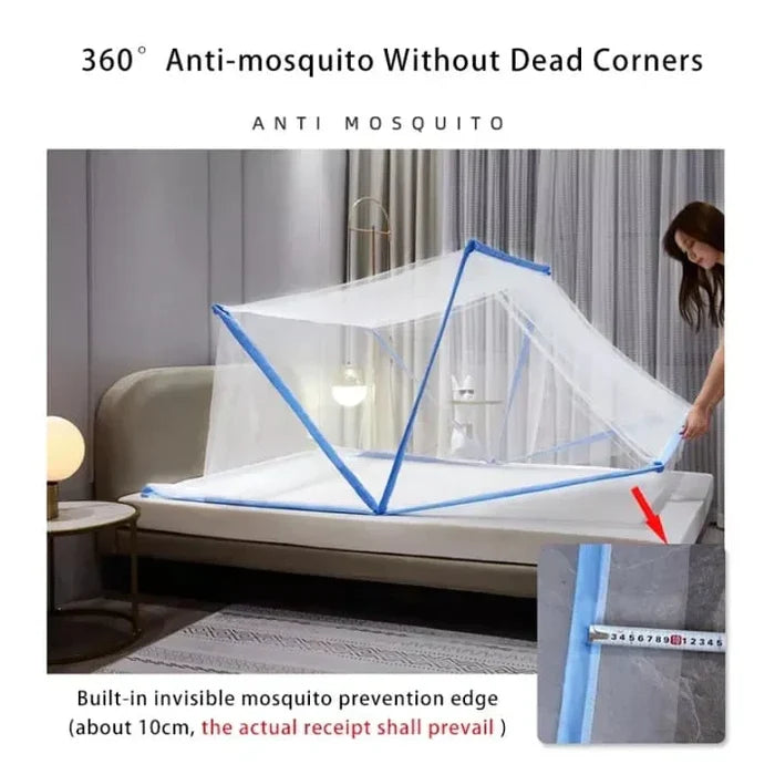 New Foldable Anti Mosquito Sleeping Net (Single Bed)