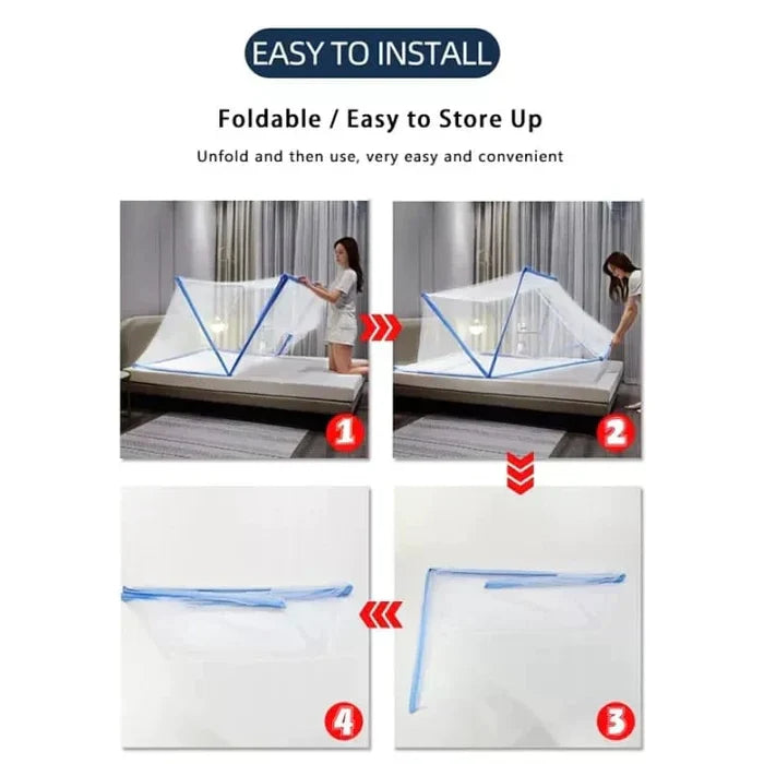 New Foldable Anti Mosquito Sleeping Net (Single Bed)