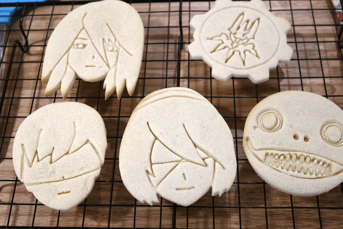 Nier Automata Cookie cutters - 2B, 9S, A2, Emil, Yorha Symbol - LootCaveCo