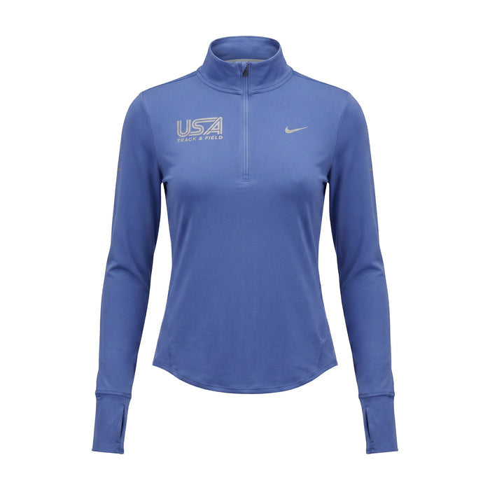 Nike USATF Women's Swift UV 1/4-Zip Top