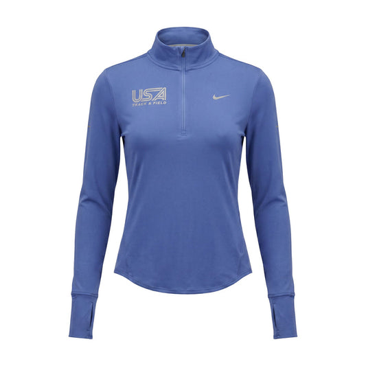 Nike USATF Women's Swift UV 1/4-Zip Top