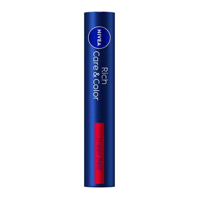 NIVEA Rich Care & Color Lip Sheer Red 2g