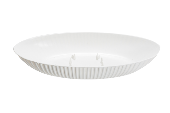 OBLONG ARRANGEMENT DISH - White
