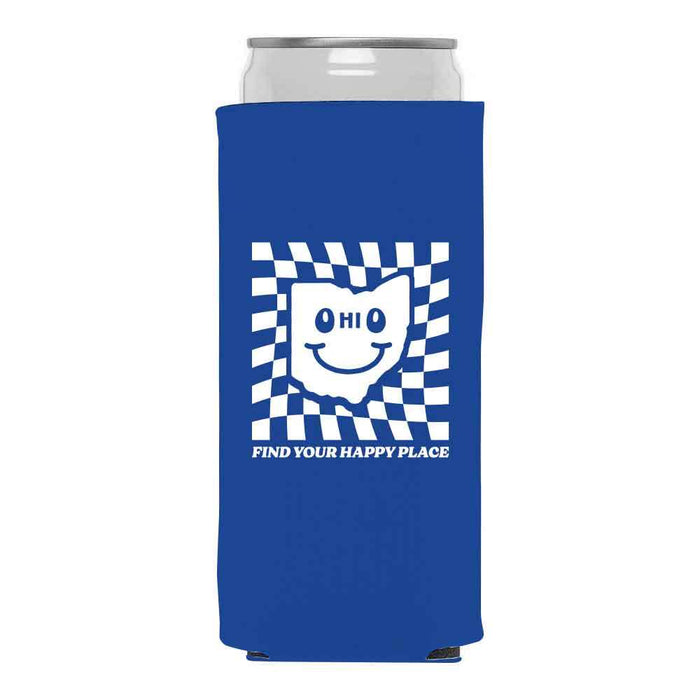 Ohio Happy Place Skinny Can Cooler