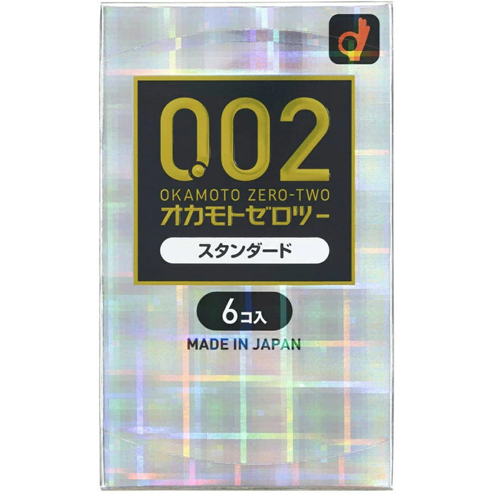 Okamoto Condoms 0.02 Zero Two Standard 6pcs