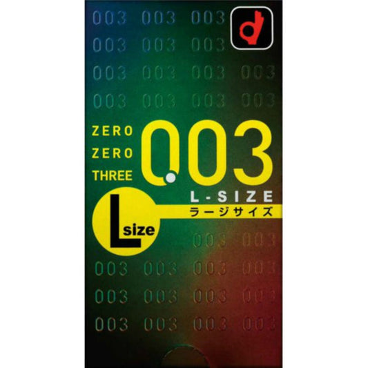 Okamoto Condoms 0.03 L Size, 10 pieces