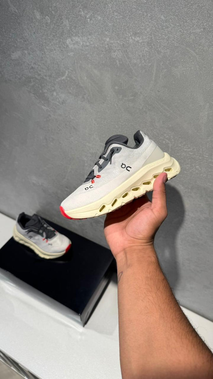 ON CLOUDTEC BEIGE GRIS NIÑOS