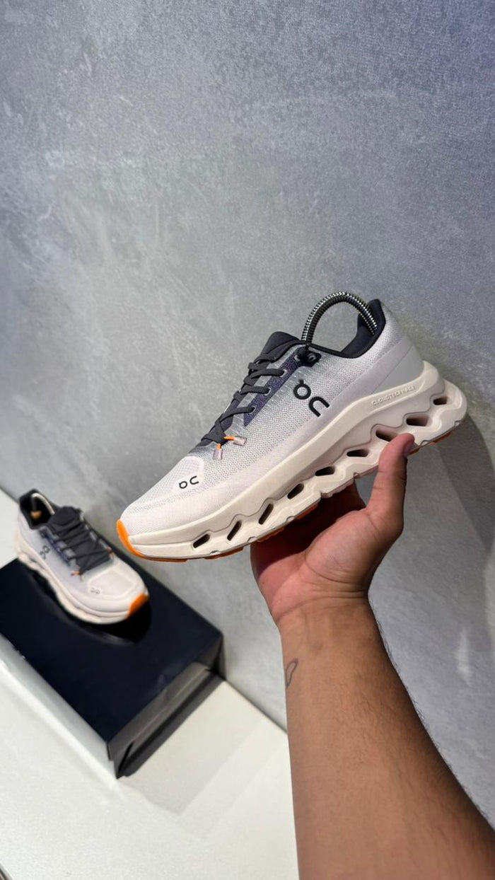 ON CLOUDTEC BLANCO AZUL NARANJA