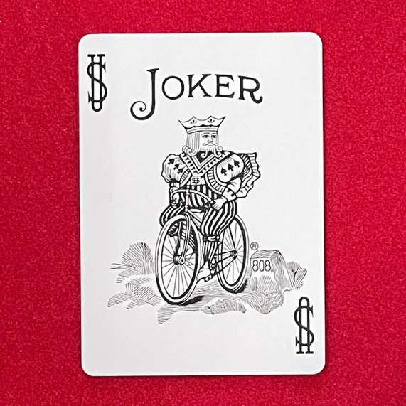 One Way Forcing Deck - Jokers Force - Bicycle Poker Size Red or Blue Playing Cards