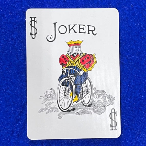 One Way Forcing Deck - Jokers Force - Bicycle Poker Size Red or Blue Playing Cards