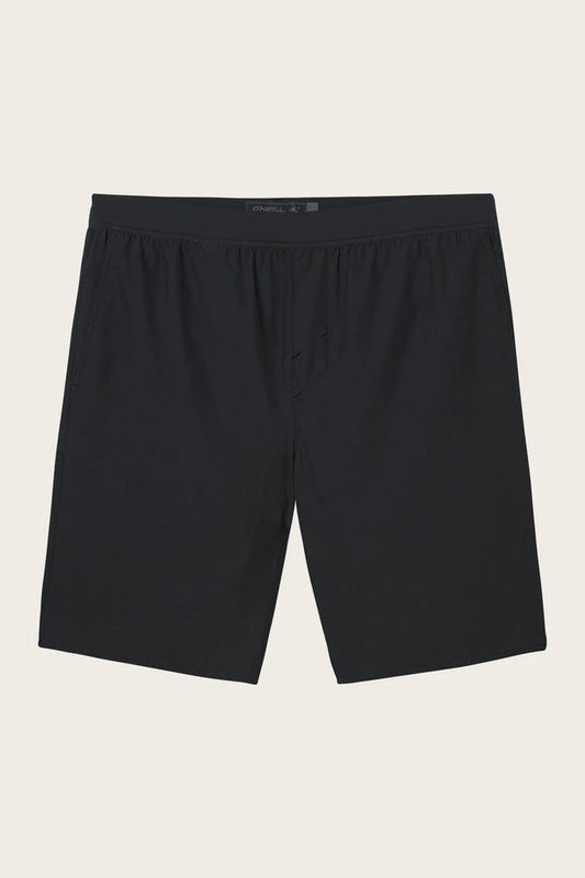 Oneill Trvlr Interval 19" Hybrid Mens Shorts - Black Mens Shorts