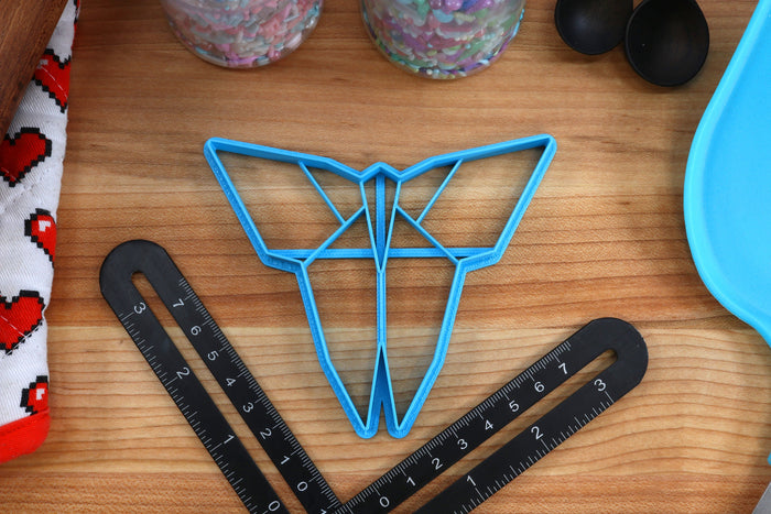 Origami Cookie Cutters Animals Set 3 - Origami Butterfly, Origami Pigeon, Origami Rabbit, Origami Rooster, Origami Whale - Origami Gift idea