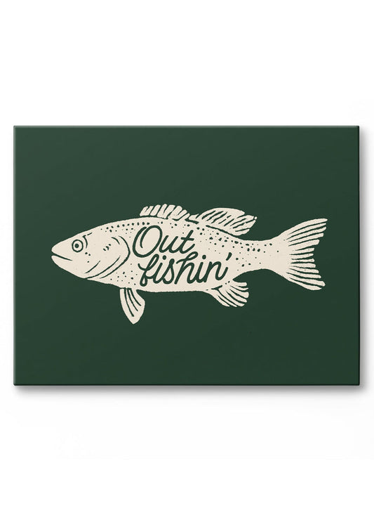 Out Fishin', Canvas