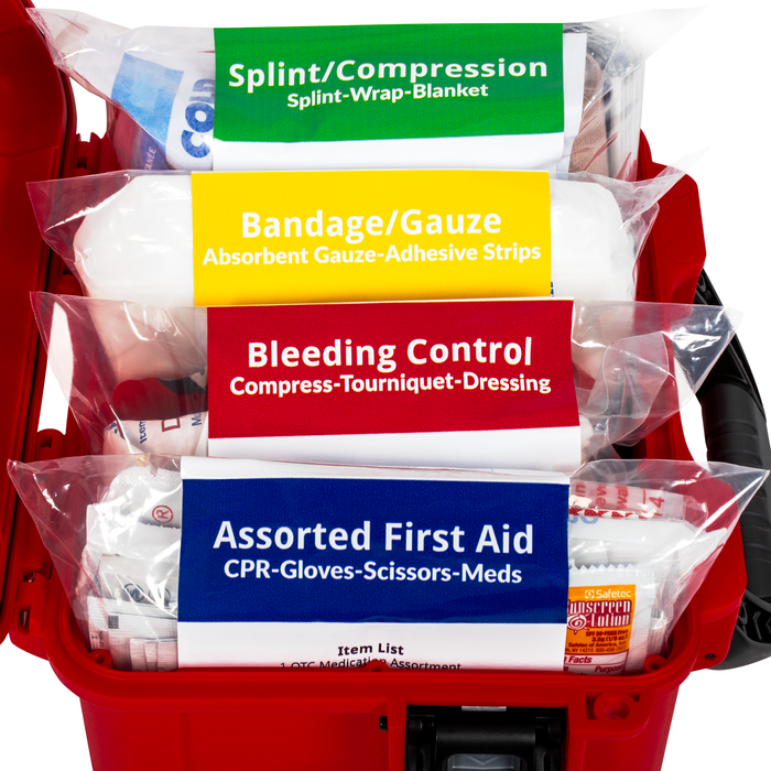 Outdoor Emergency Kit W/WaterProof Case #904