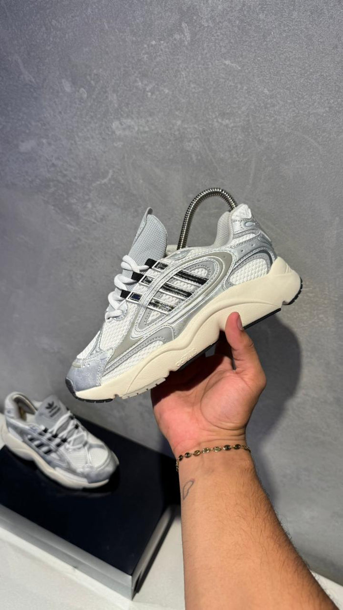 ADIDAS OZMILLEN GRIS NEGRO
