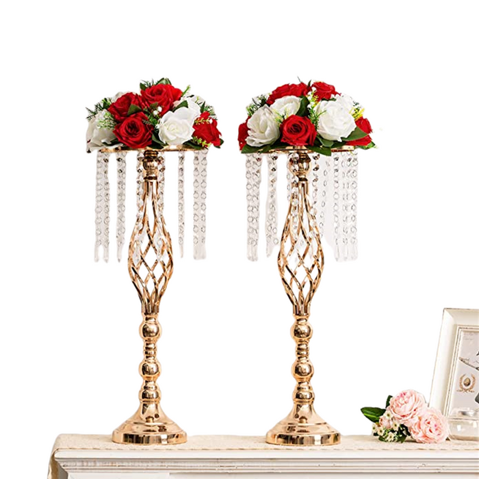 Pack of 2 Fake Flower Ball Arrangement Bouquet for Wedding Centerpiece