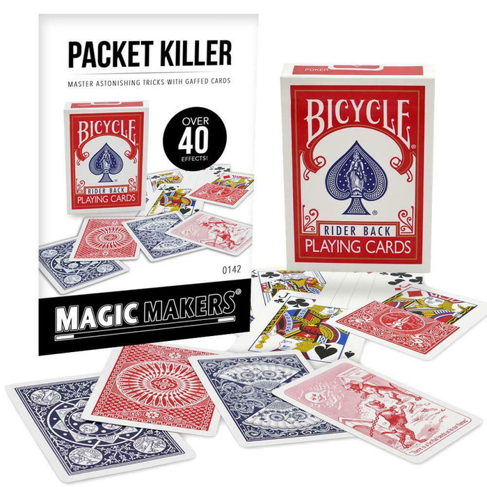 Packet Killer Deck Bicycle Playing Cards - Make Your Own Card Tricks With Flair!