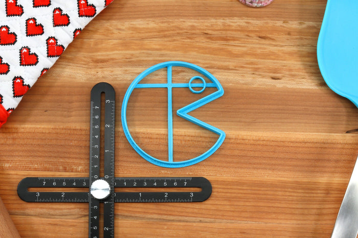 Pacman Symbols Cookie Cutters - Pacman, Ms Pac Man, Ghost, Cherry Powerup - Pacman Gift / Pacman Baking