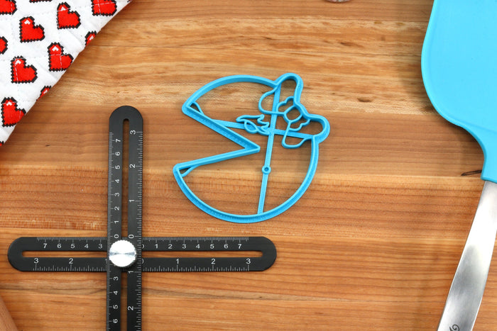 Pacman Symbols Cookie Cutters - Pacman, Ms Pac Man, Ghost, Cherry Powerup - Pacman Gift / Pacman Baking