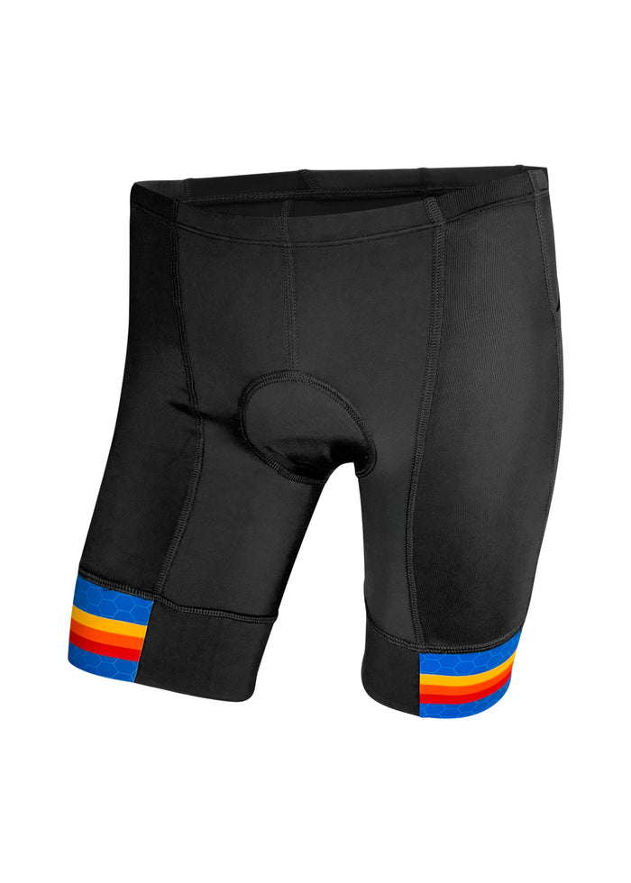 Pantalón corto de triatlón Forza de 4 bolsillos para hombre - BYO Classics (diseña el tuyo)