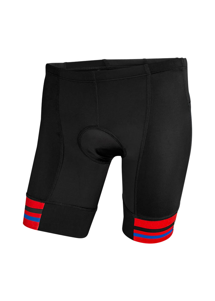 Pantalón corto de triatlón Forza de 4 bolsillos para hombre - BYO Classics (diseña el tuyo)