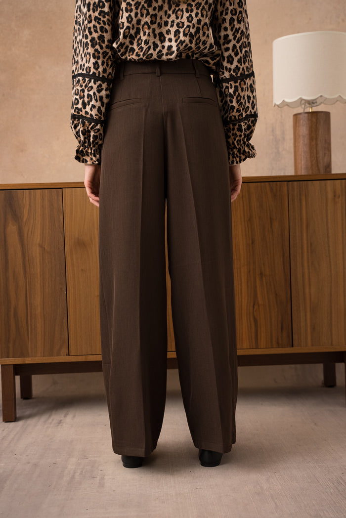 Pantalon Isaline - Café