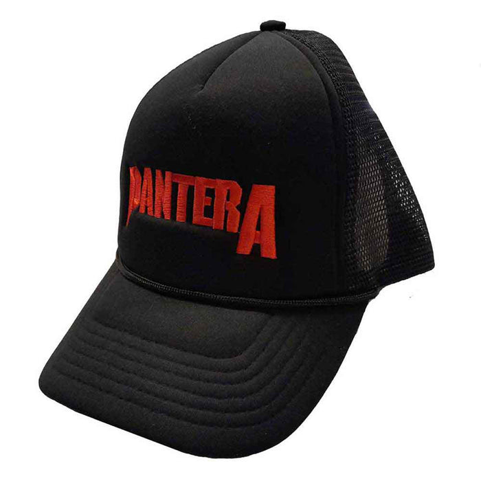 PANTERA - LOGO - Mesh Back Cap Black