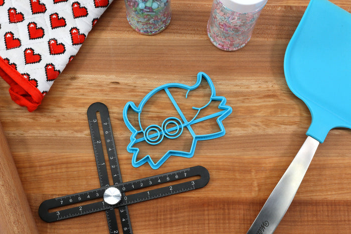 Paper Mario TTYD Villains Cookie Cutters- Doopliss, Grodus Head, Lord Crump, Pirate Cortez, Shadow Queen -  /  Nintendo Gift