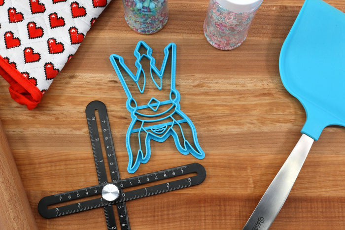 Paper Mario TTYD Villains Cookie Cutters- Doopliss, Grodus Head, Lord Crump, Pirate Cortez, Shadow Queen -  /  Nintendo Gift
