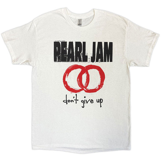 PEARL JAM - DON'T GIVE UP - T-Shirt White